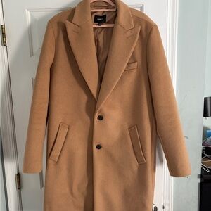 Express Camel Men's Trench Coat